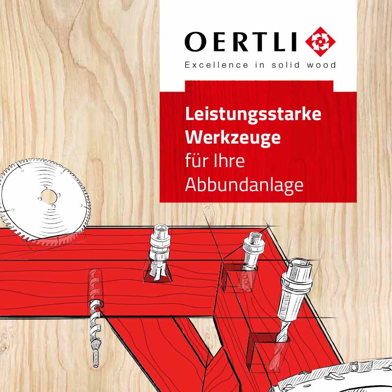 OERTLI Kreissägeblätter - Katalog